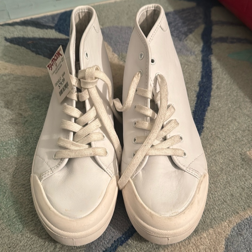 Rag & Bone Leather High Top Sneakers